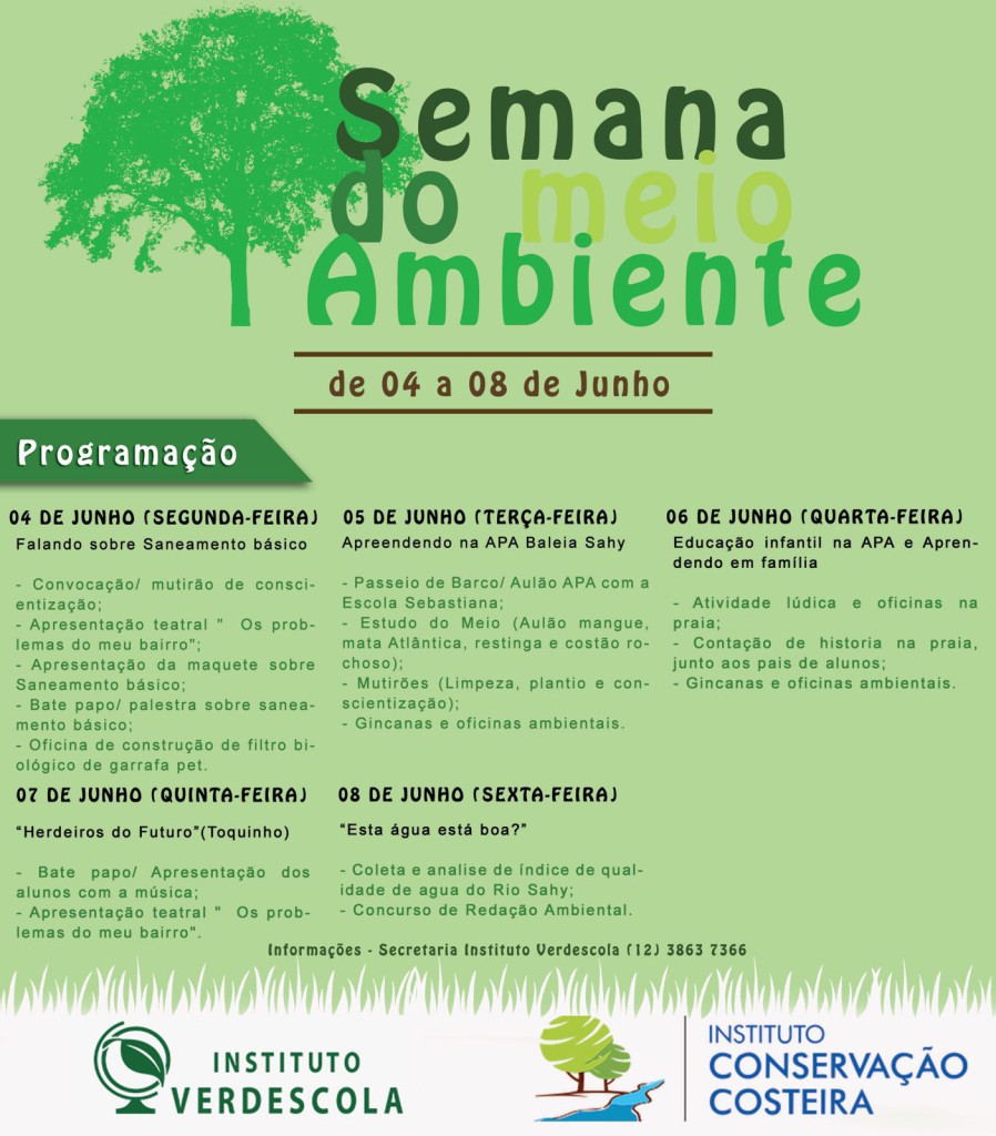 Semana do Meio Ambiente - ICC Verdescola