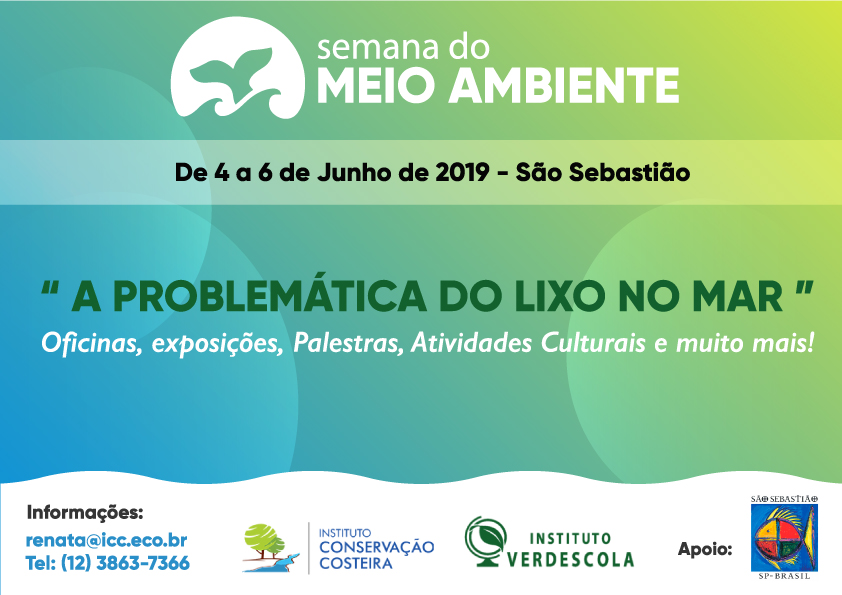 Convite - Semana do Meio Ambiente 2019 - ICC e Verdescola