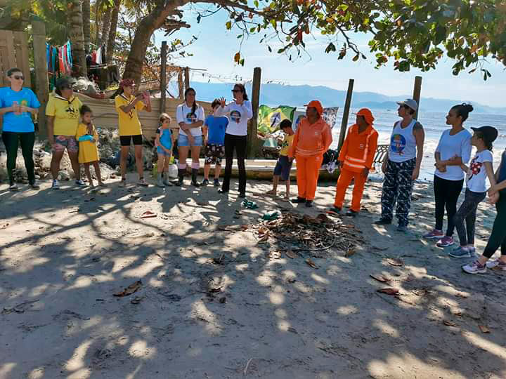 Limpeza no mangue da Enseada contou com apoio do ICC