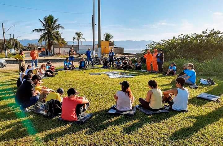 Limpeza no mangue da Enseada contou com apoio do ICC