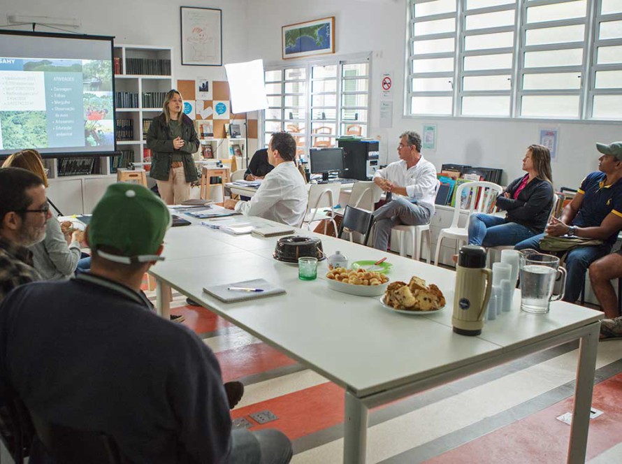 Reunião do conselho gestor da APA Baleia Sahy - Instituto Conservação Costeira