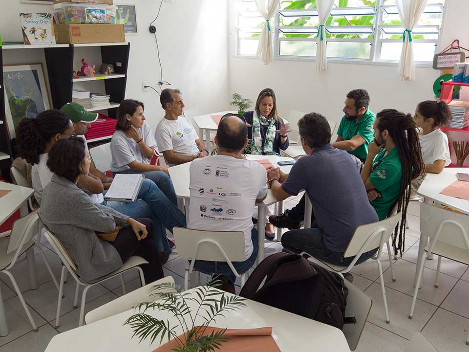 Reunião com a Fundação Florestal à APA Baleia Sahy - Instituto Conservação Costeira