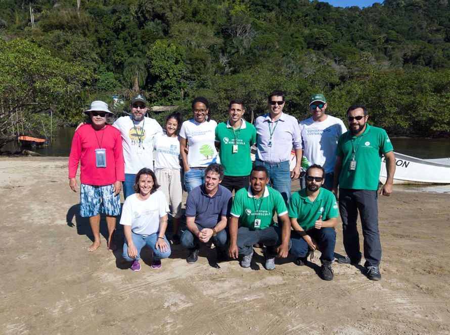 Visita Técnica da Fundação Florestal à APA Baleia Sahy - Instituto Conservação Costeira