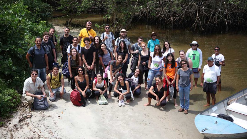 Visita técnica da USP na APA Baleia Sahy - ICC