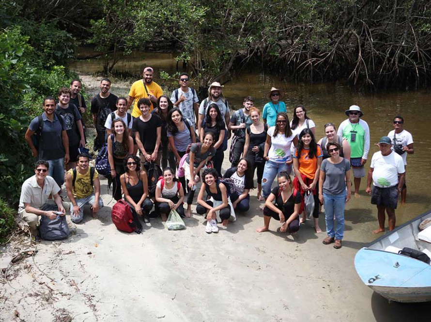 Visita técnica da USP na APA Baleia Sahy - ICC