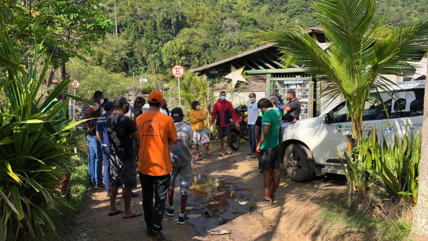 Micro zoneamento do Portinho na Barra do Sahy - ICC