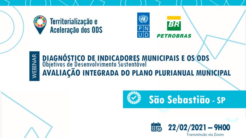 Evento online avalia indicadores de ODS de São Sebastião