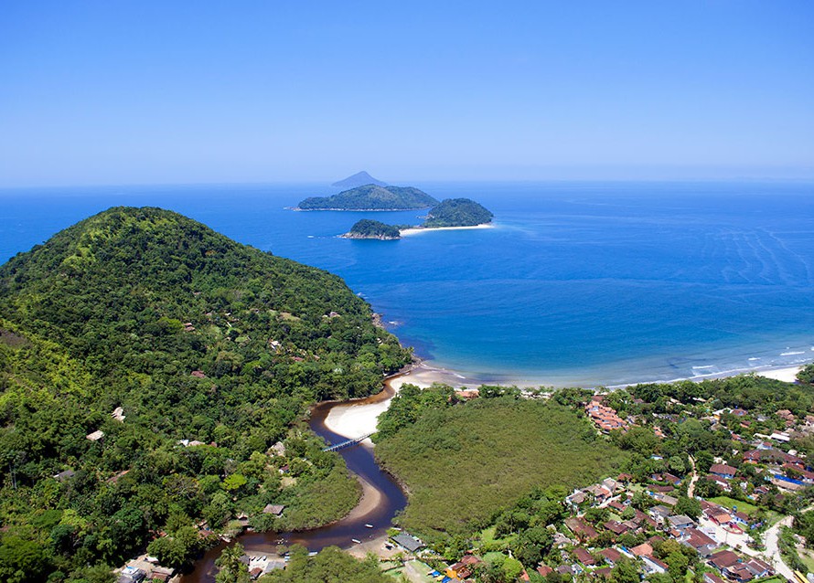 A importância de preservar os recursos hídricos - Rio Sahy - Praia da Barra do Sahy - São Sebastião