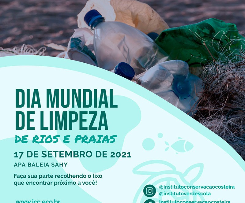 Dia Mundial de Limpeza de Rios e Praias 2021 - São Sebastião - ICC