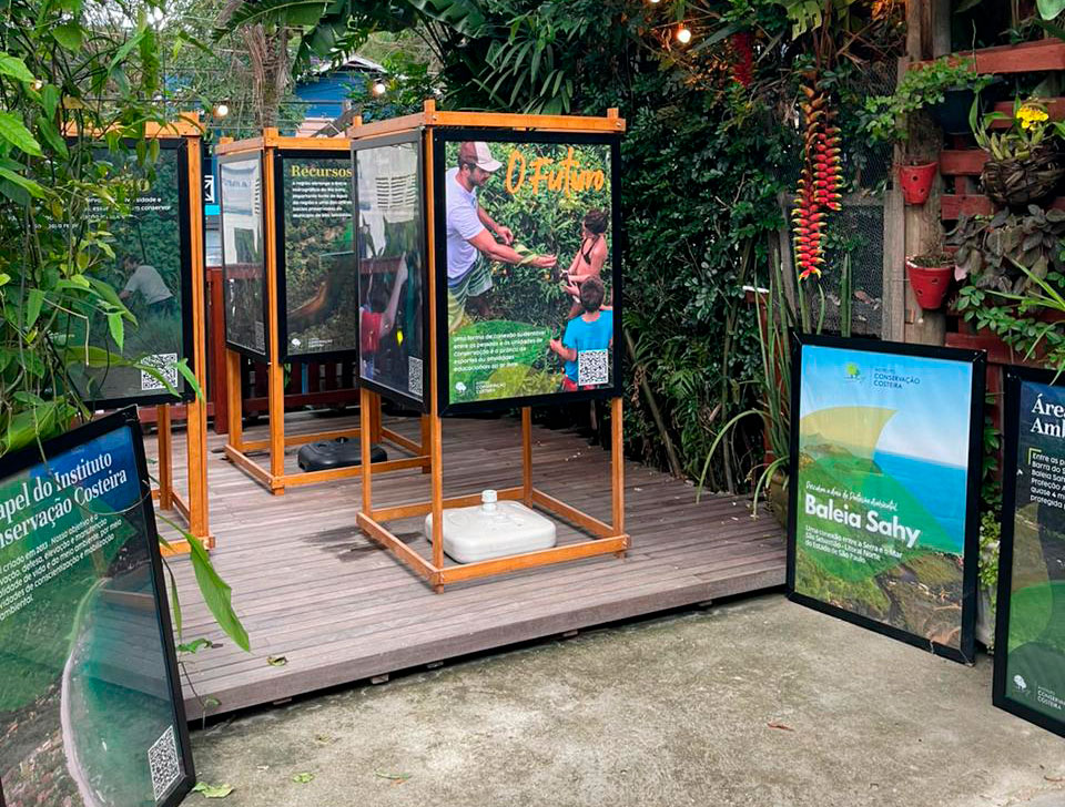 Exposição Descubra a APA Baleia Sahy do ICC será apresentada no VI Fórum de Educação Ambiental do Litoral Norte de São Paulo