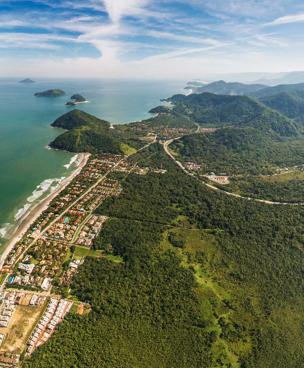 Praia da Baleia e Barra do Sahy - APA Baleia Sahy - São Sebastião - Instituto Conservação Costeira ICC