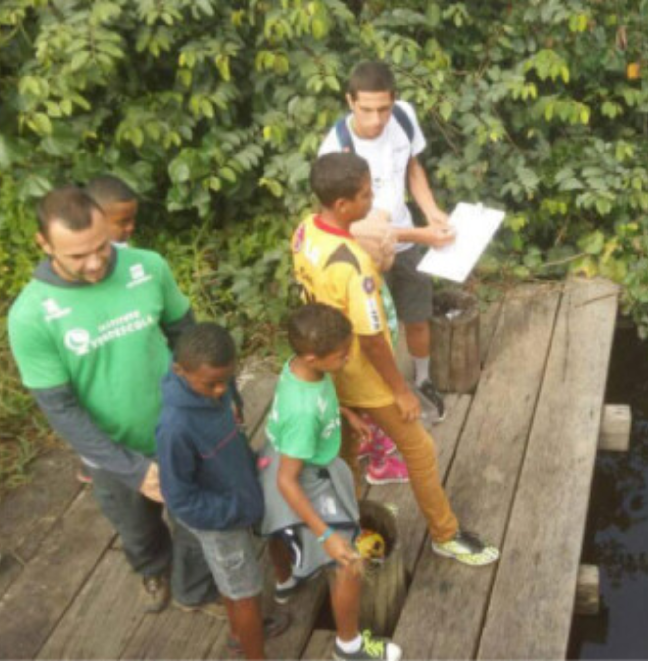 Monitoramento da qualidade da água do rio sahy - Educação Ambiental - ICC